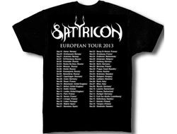 Футболка Satyricon - 2013 Tour official