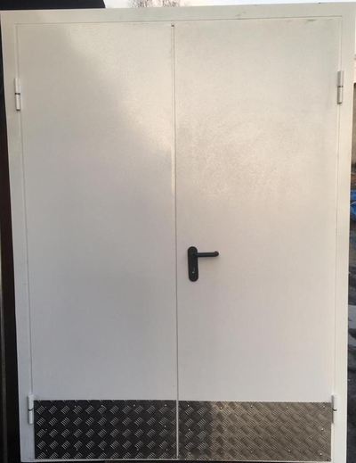 Дверь металлическая двупольная 2070x1460