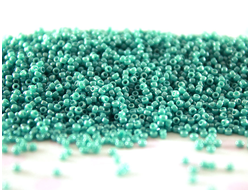 Toho 15/0 0132 Opaque-Lustered Turquoise / Глянцевый непрозрачный бирюзовый