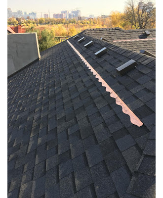 Планка для защиты кровли StopMOSS Aquasystem (медь), 1 м