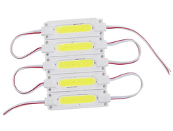 Светодиодный модуль COB LED2W DC12v IP67, 70х20 мм (белый)