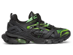 Кроссовки Balenciaga Track.2 Trainer Black Green