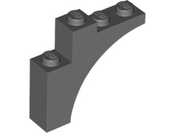 Arch 1 x 4 x 3, Dark Bluish Gray (80543 6369791)