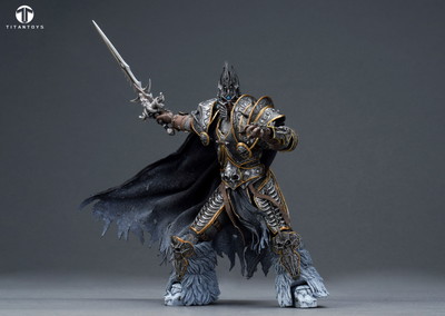 ПРЕДЗАКАЗ - Артас Менетил, Король-Лич (серия Warcraft) - Коллекционная фигурка 1/12 SCALE Frost Knight (TT001) - TITAN Toys ?ЦЕНА: 11500 РУБ.?