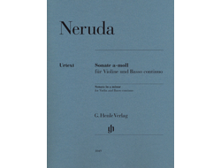 Neruda Sonata in a minor for Violin and Basso continuo