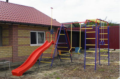 Уличный детский спортивный комплекс ПИОНЕР-МОРЯЧОК ТК-2