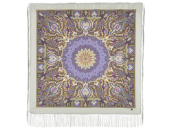 Павловопосадский платок Дикий мёд 1712-1