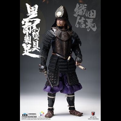 Ода Нобунага (медная броня) - КОЛЛЕКЦИОННАЯ ФИГУРКА 1/6 scale SERIES OF EMPIRE BLACK EURO-STYLE SAMURAI ARMOR ODA NOBUNAGA STANDARD COPPER VERSION (SE132) - COOMODEL