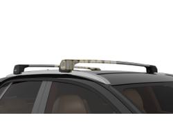 Багажник на крышу автомобиля LUX SCOUT-2 серый для Chery Tiggo 7 PRO 2020-… на интегрированные рейлинги