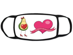 Маска защитная тканевая на лицо #10 на День влюблённых, 14 февраля