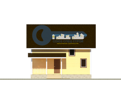 ДЖ-04 ГАБАРИТНЫЕ РАЗМЕРЫ: (8Х8,5М) 1,5 ЭТАЖА, ОБЩАЯ ПЛОЩАДЬ: 142.5М²