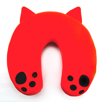 Дорожная подушка-подголовник антистресс "Искорка"