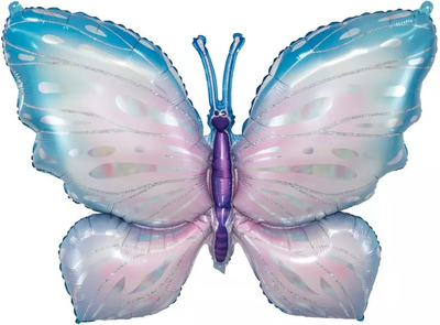 Бабочка, Серебристо-голубая