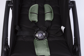 Коляска прогулочная Peppy Latina, Forest Green / Зеленая