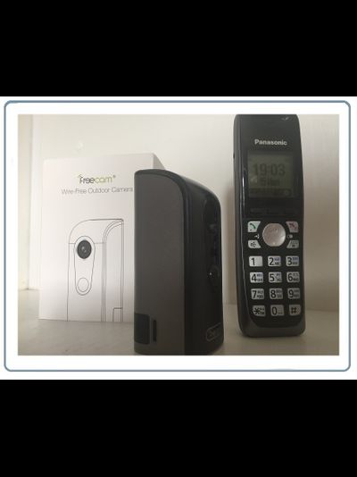 FreeCam, Всепогодная беспроводная WiFi видеокамера на аккумуляторе (до 90 дней) с DVR, HD 960p (камуфляж) (Clever Dog)