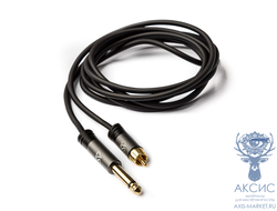 Клип корд RCA (тюльпан) - Jack 6.3 (усиленный), AS-COMPANY