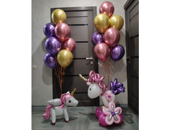 композиция "единорожки сестрички"