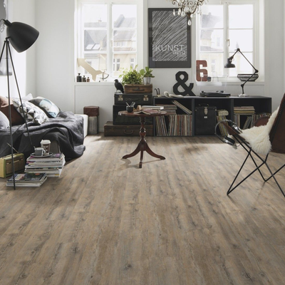 Виниловый пол Wineo 400 Wood Embrace Oak Grey DB00110 клеевой
