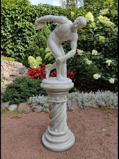 Колонна завитая 53,5*29см  4,8кг  полистоун Россия 4268/013096