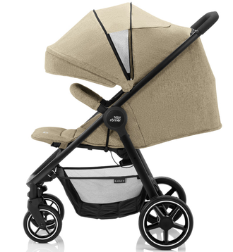 Коляска прогулочная и автокресло Britax Roemer B-Agile M Linen Beige