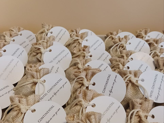 Саше мешочек из искусственного льна (6*8 см). Фото 4