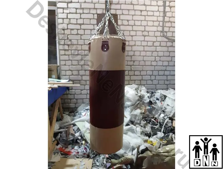Кожаный боксерский мешок премиум