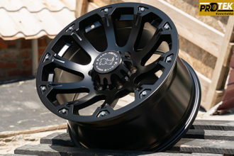 Комплект дисков R17 9,0J ET+20 6*139,7 Black Rhino Sidewinder Черный матовый (R595)