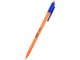 Ручка шариковая автоматическая Attache Economy, оранжевый корпус (синяя)