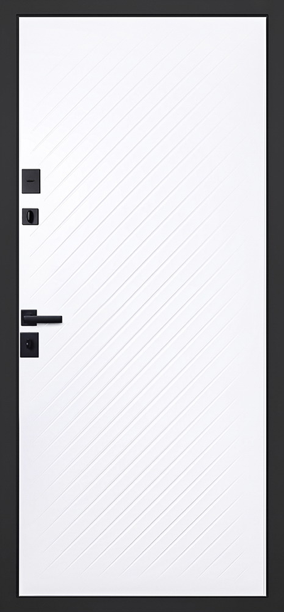 Стальная дверь    «Vertu» (адаптивная замковая часть). Заказная модель.