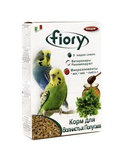 Fiory (Фиори) Pappagallini корм для волнистых попугаев, 1 кг