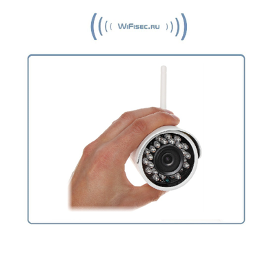 DaHua, уличная WiFi/LAN видеокамера с встроенным DVR и аудиоканалом. HD (-40~60 С)