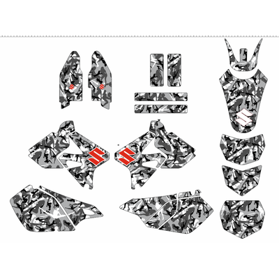 suzuki drz 400 наклейки мотопленка.рф