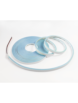 Гибкий светодиодный неон 2835 120LED/m 4.5х13х5000мм 12V IP67 LIGHT BLUE