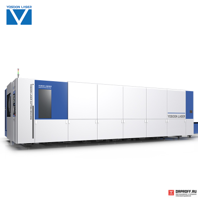 Станок для резки листов FC-серии, со сменными столами, с защитной кабиной