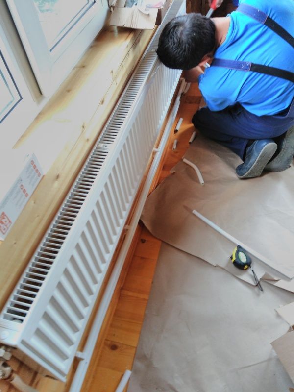 Замена, установка, ремонт радиатора отопления (батареи) в квартире ...