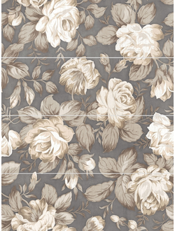 Панно настенное Фиори Гриджо 1608-0116 60х80 цветы (комплект из 4 шт)