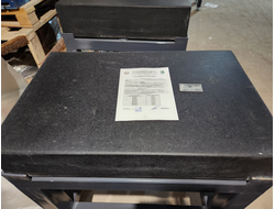 Плита поверочная гранитная 630х400х100 мм №0121 Плоскостность: 10.5 мкм со стендом