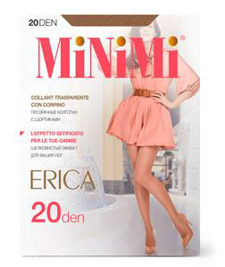 Колготки женские с шортиками MiNiMi Erica 20 den