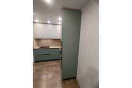 Кухня зеленая