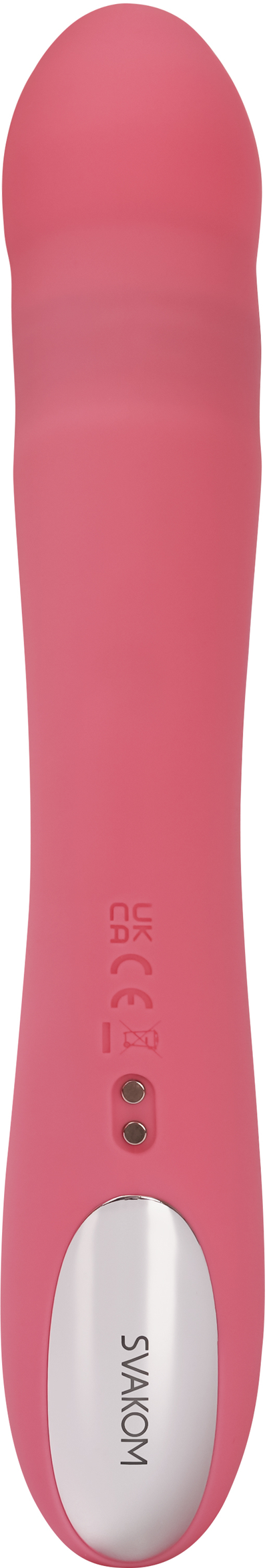 S59-SP Мощный вибратор-кролик с функцией пенетрации Avery Strawberry Pink