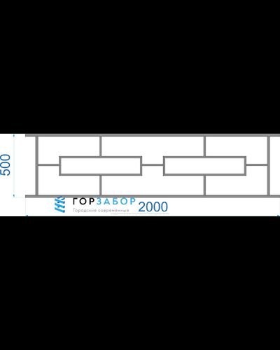 Газонное сварное ограждение GO15-02