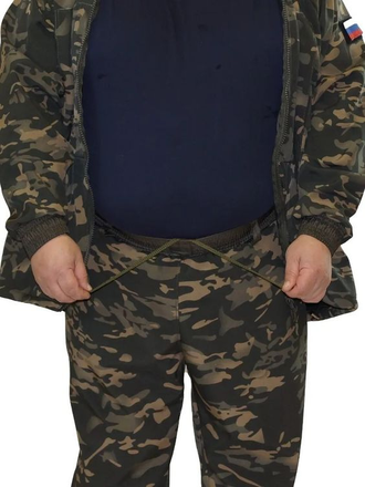 Костюм гигант демисезонный камуфляжный из ткани премиальной ткани софтшелл (размеры 80-82, 84-86)-2