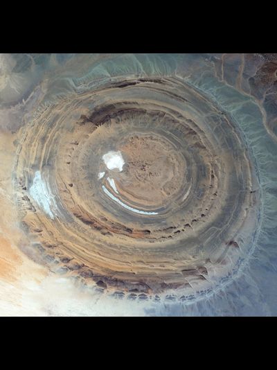 Картина обогреватель, спутниковое фото глаза Сахары