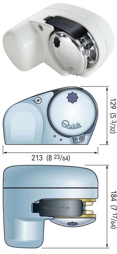 Якорная лебедка Mini Genius 150, 150BT, 12B