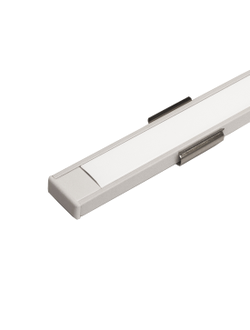 Алюминиевый профиль 4L-1506-SС WHITE CN | Белый ANOD КОМПЛЕКТ