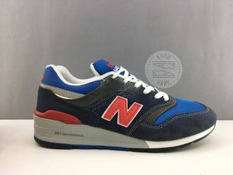 New Balance 997 Синие с голубым (41-44) Арт. 011М