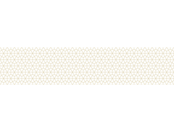 SF 68 ГЕОМЕТРИЯ ШЕСТИГРАННИКИ 1 Глянцевая стеновая панель  2800х610х6мм ALBICО