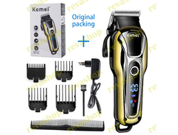 купить в интернет магазине-revashop машинка для стрижки волос #профессиональная #KEMEI KM-1990 #техн