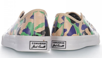 Кеды Converse Jack Purcell Low Candied Ginger Camo