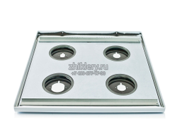 Стол газовой плиты GEFEST 1500 К19, коричневый мрамор (1500.06.0.000-08)